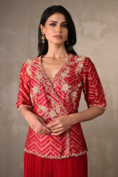 Enchanted Rani Georgette Co-Ord Set