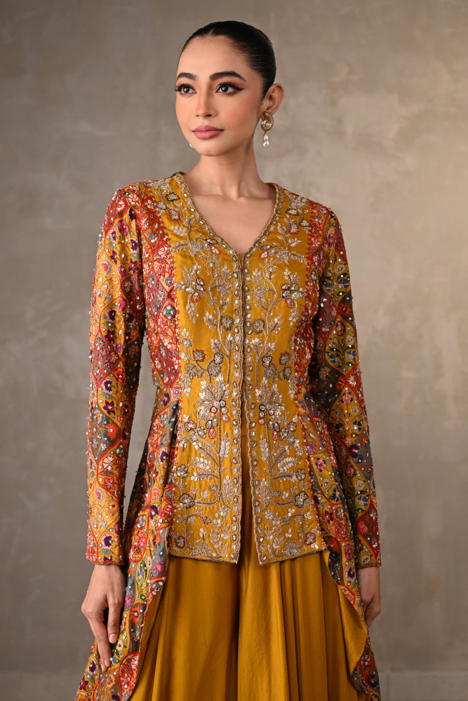 Floral Tapestry Embroidered Co-Ord Set