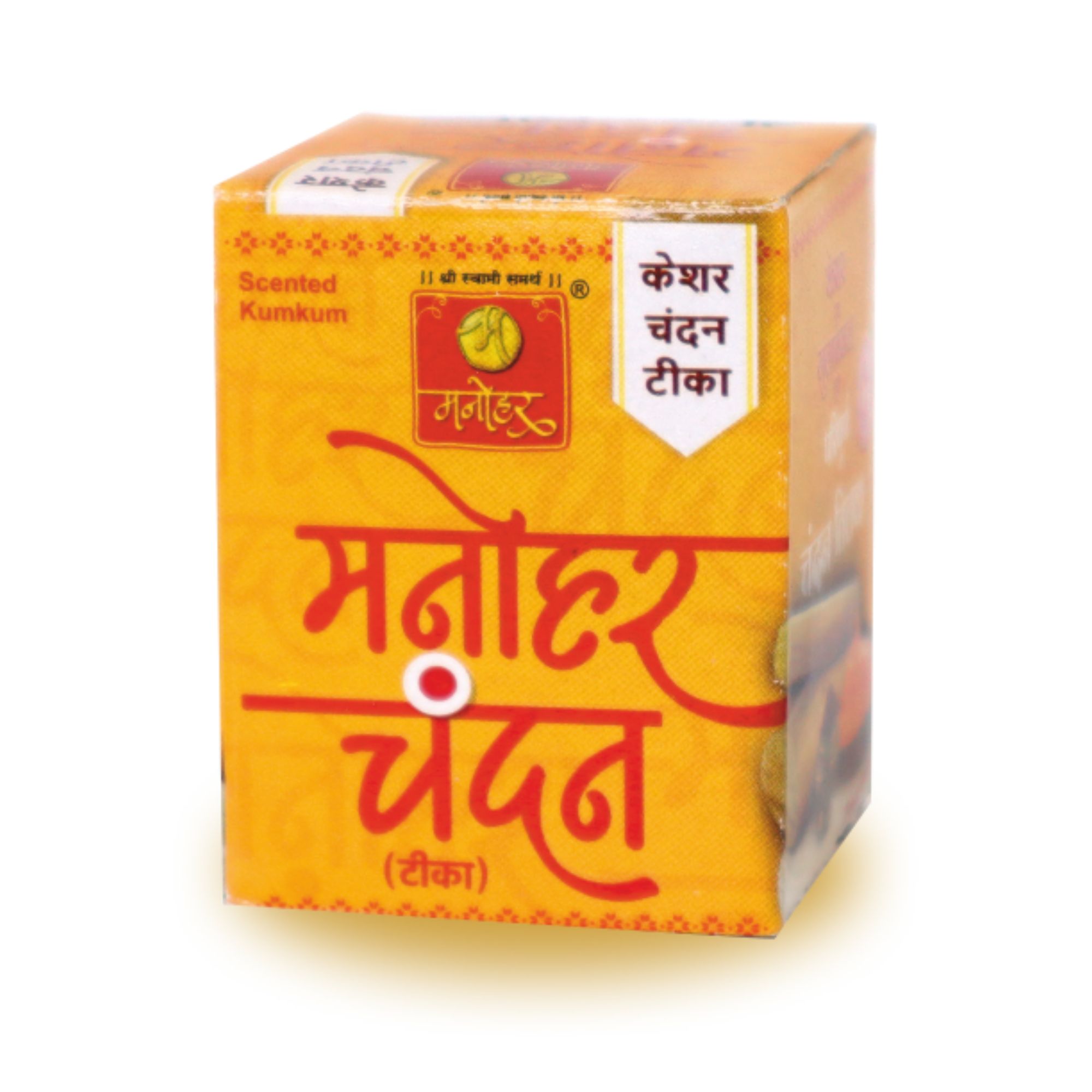 Manohar Chandan Tika (Orange / Ready To Use)