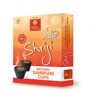 Image of Manohar Sugandhi Shriji Dhoop Cups