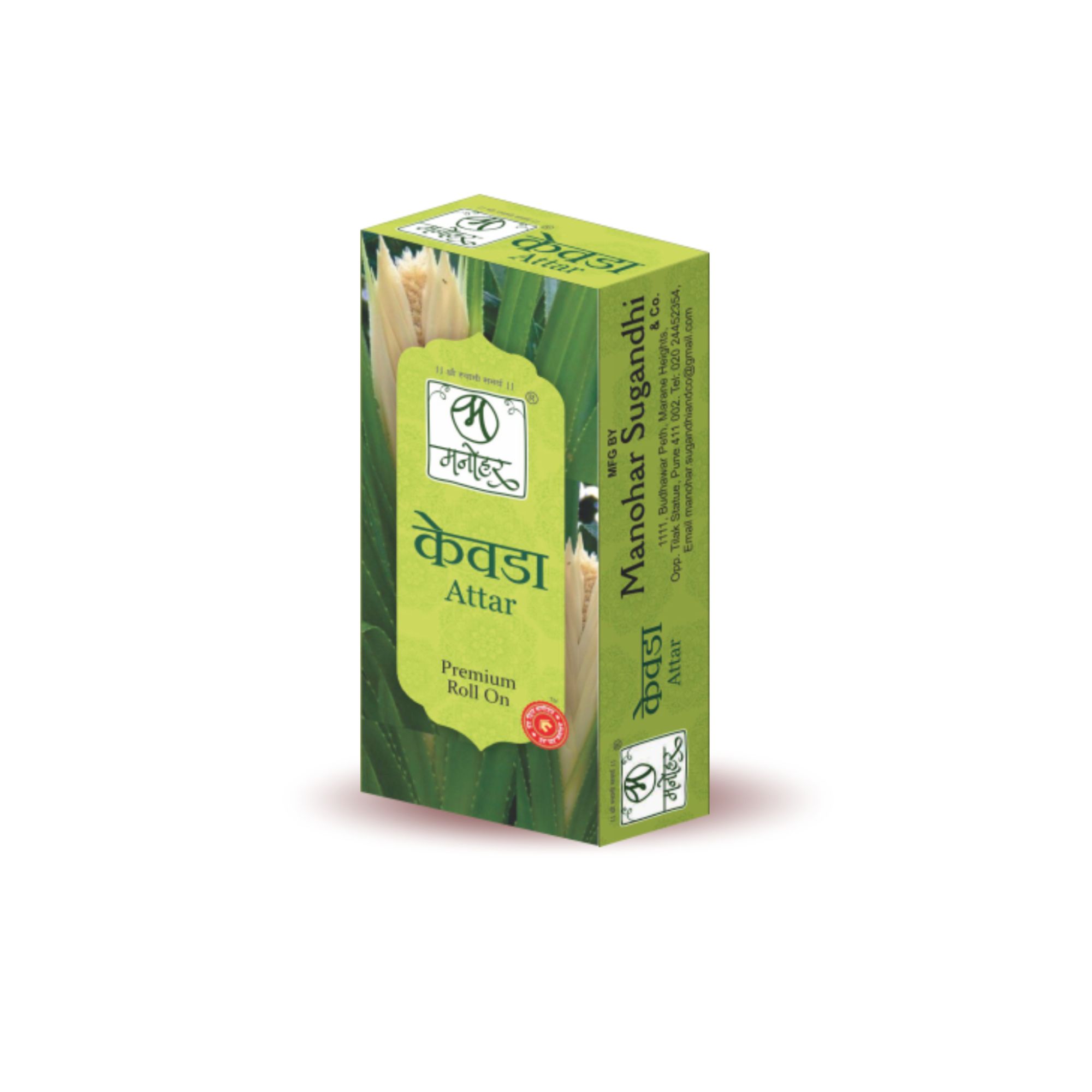 Manohar Sugandhi Premium Kewda Attar
