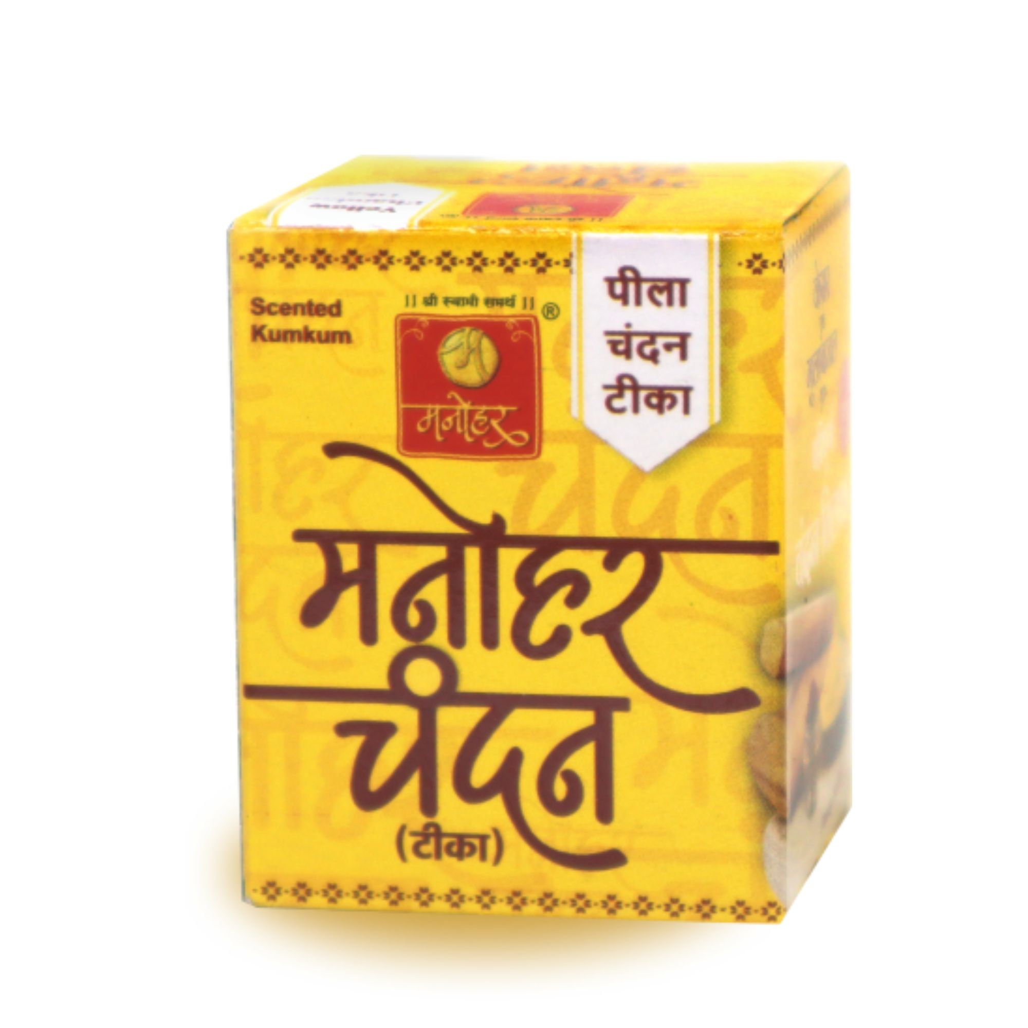 Manohar Sugandhi Pila Chandan Tika (Yellow)