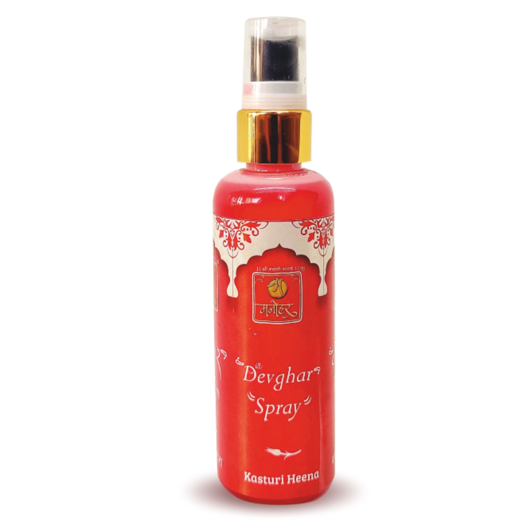 Manohar Sugandhi Kasturi Hina Devghar Spray (Alcohol Free)