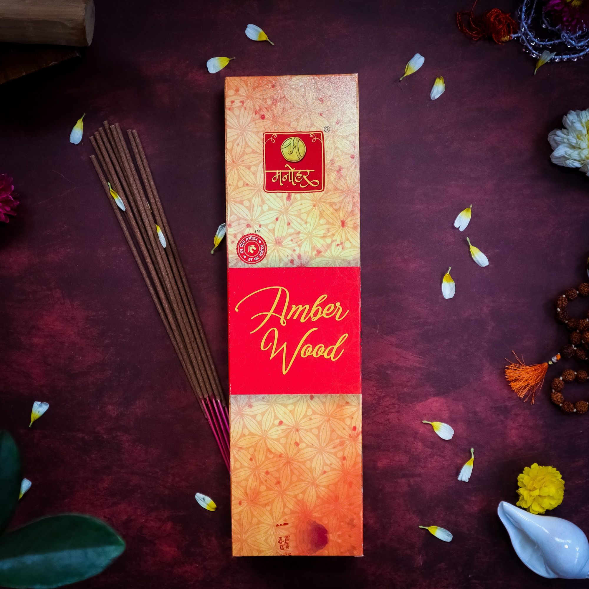 Manohar Sugandhi AmberWood Agarbatti