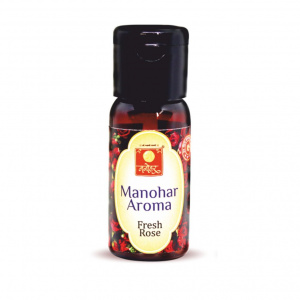 Image of Manohar Sugandhi Fresh Rose Aroma Oil
