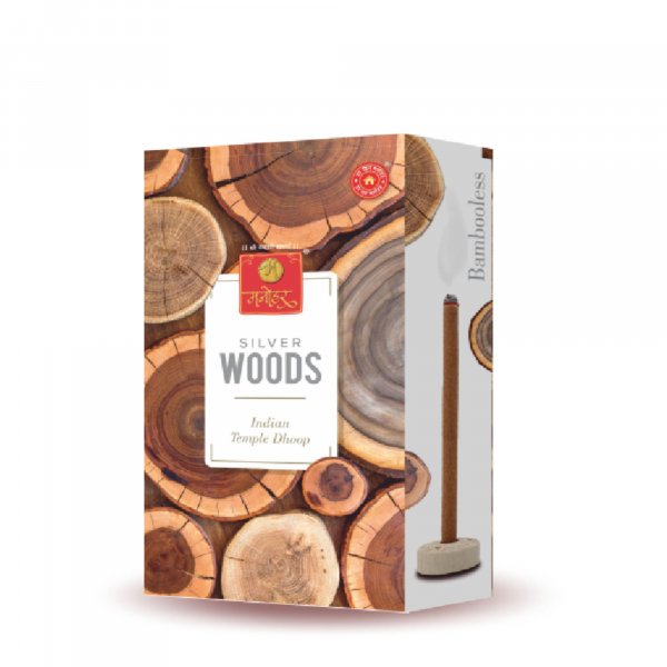 Image of Manohar Sugandhi Silver Woods Dhoop Sticks