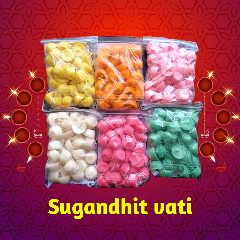 Diwali Special Sugandhit Wati Pack of 6