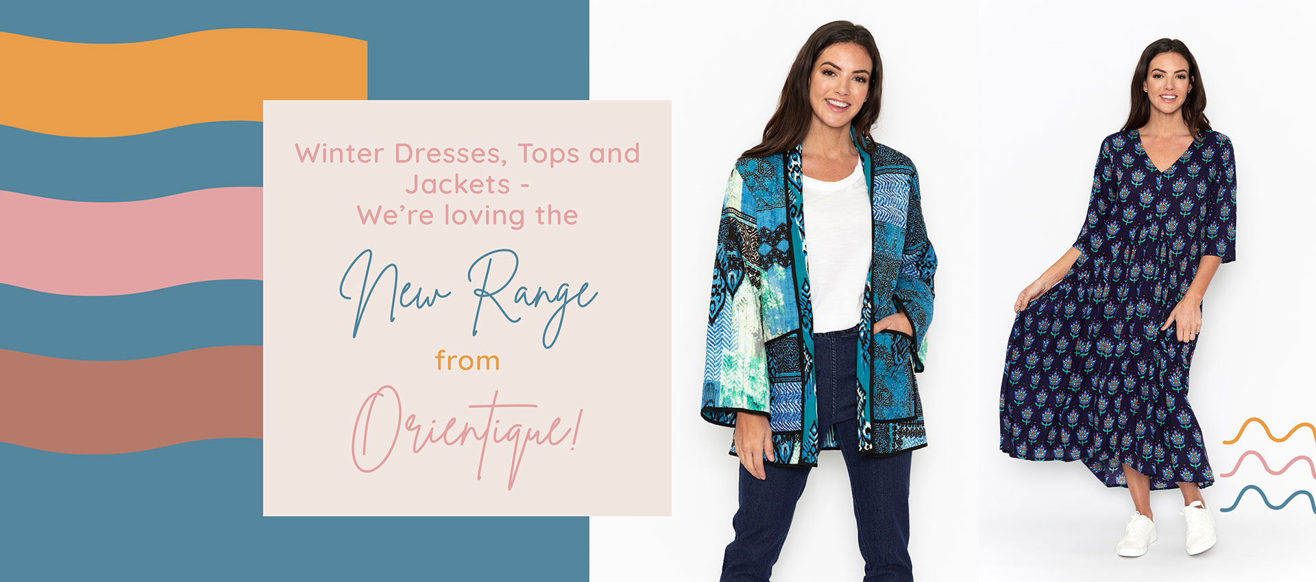 Boho Winter Dresses, Tops and Jackets – New Range from Orientique!