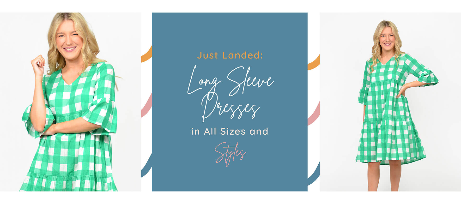 Just Landed: Long Sleeve Dresses in All Sizes and Styles