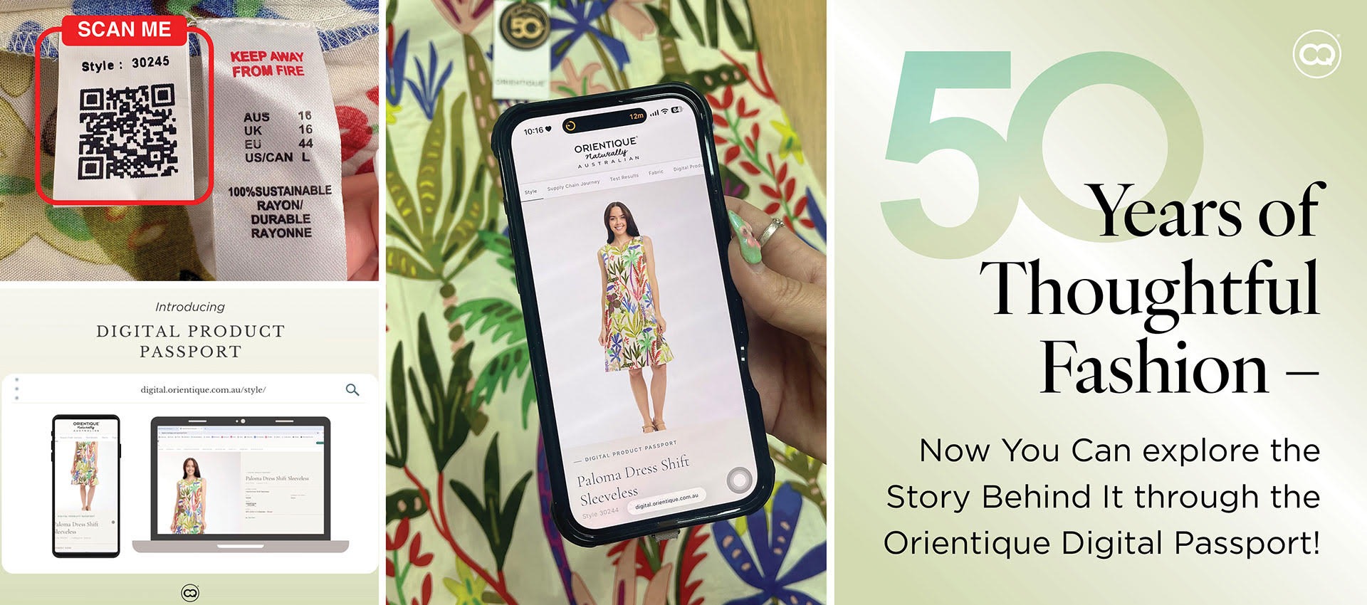 50 Years of Thoughtful Fashion — Now You Can explore the Story Behind It through the Orientique Digital Passport