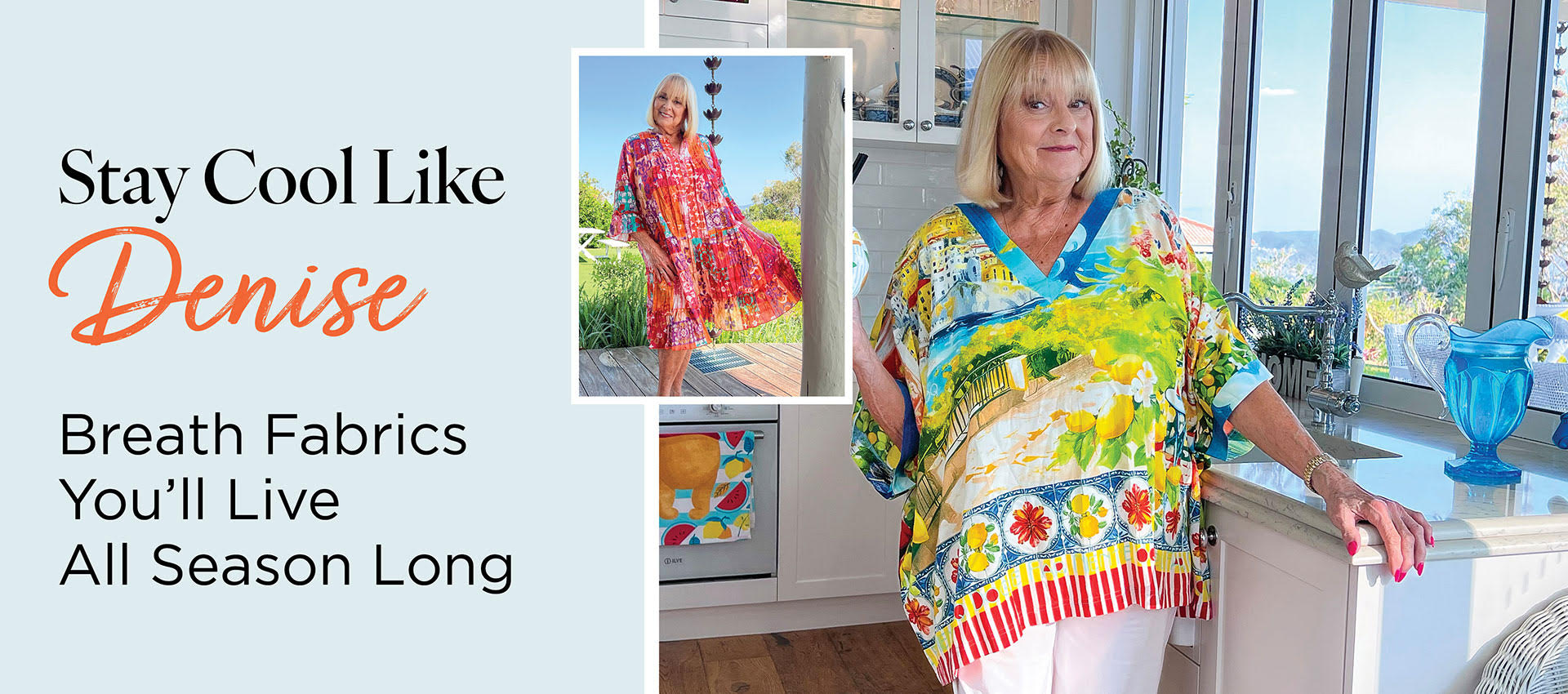 Stay Cool Like Denise: Breathable Fabrics You’ll Love All Season Long
