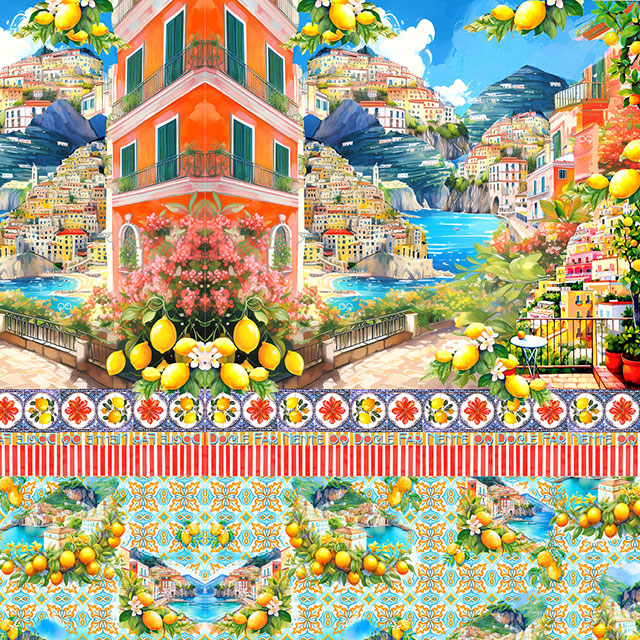 Amalfi Print Amalfi print