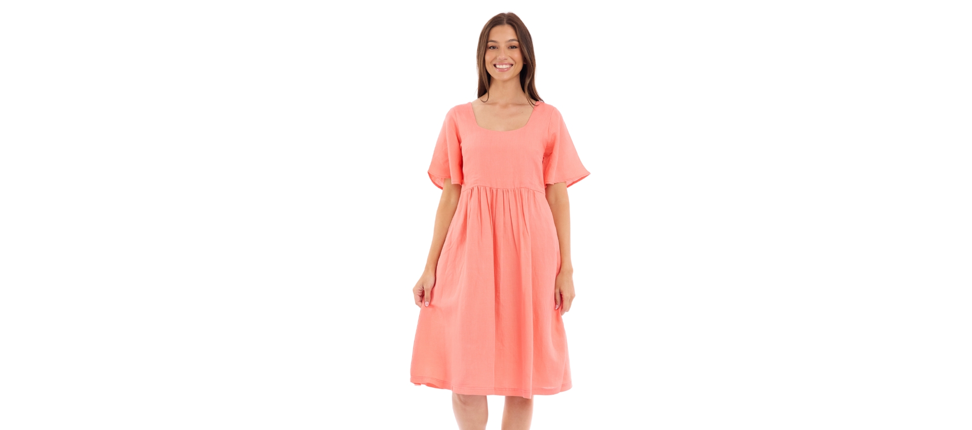 Linen Salmon August Delivery