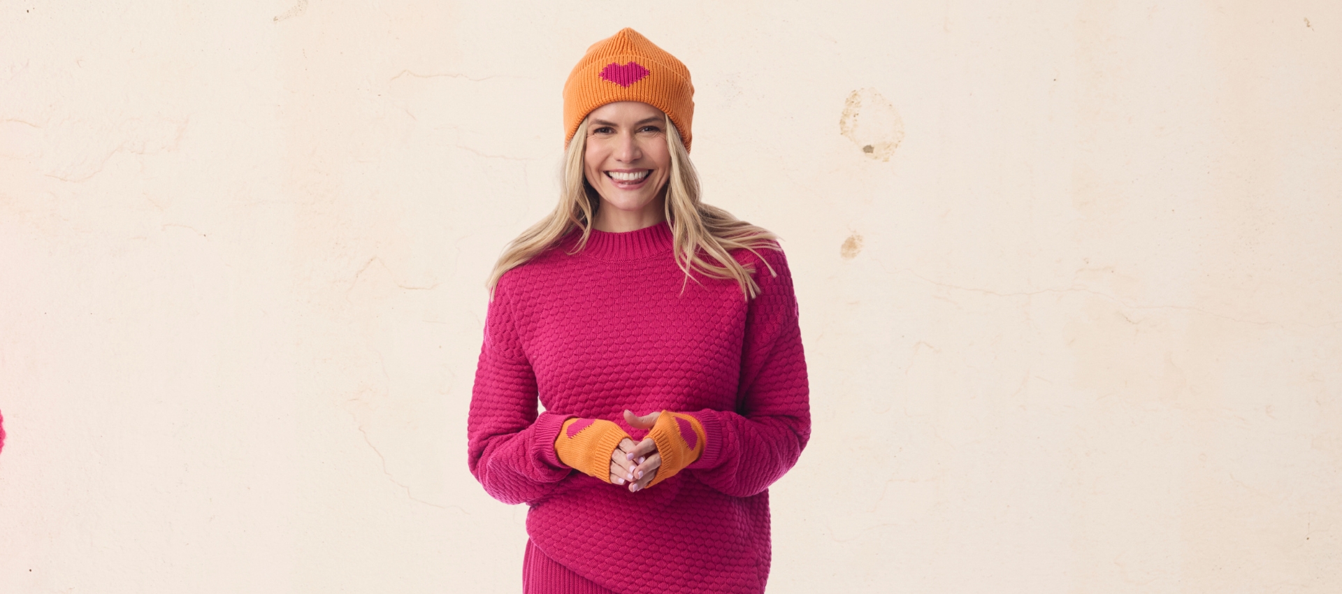 Knit Beanie &amp; Mitten Available Now