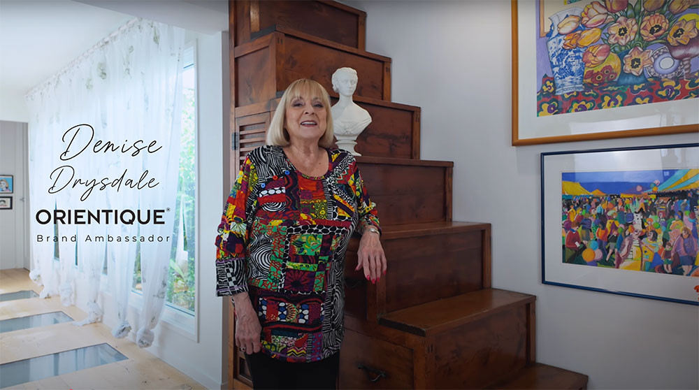 Denise W25 - Printed Fashion Tops