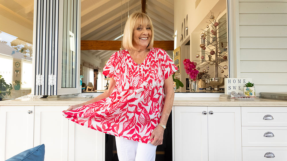 Denise Drysdale in Easy Fit Top - Orientique