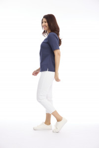 Capri Stretch Denim Jeggings