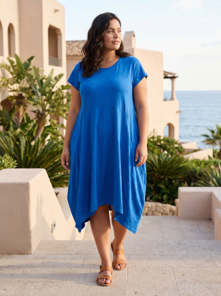 Cotton Knit Dress Bubble