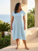 Cotton Knit Dress Bubble