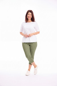 Capri Stretch Denim Jeggings