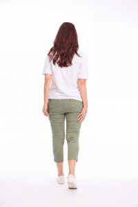 Capri Stretch Denim Jeggings