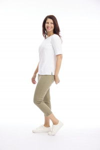 Capri Stretch Denim Jeggings