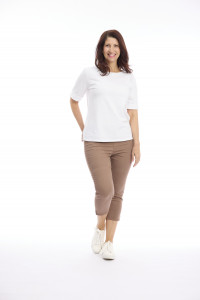 Capri Stretch Denim Jeggings
