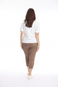 Capri Stretch Denim Jeggings