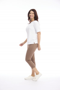 Capri Stretch Denim Jeggings