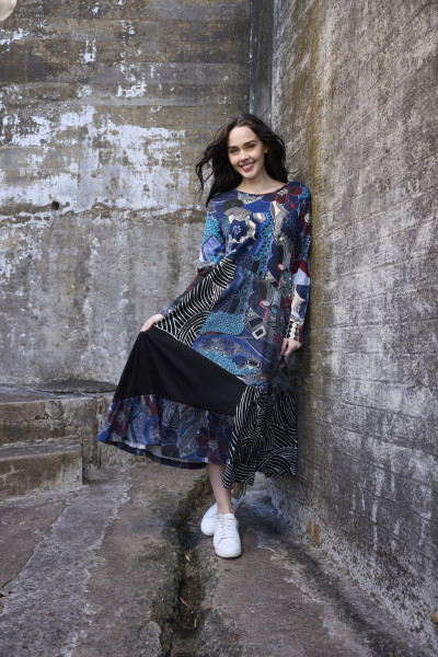 Benin Dress Maxi Patch