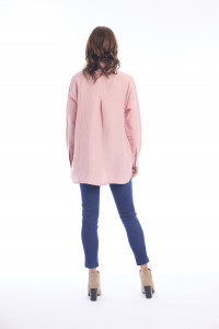 Linen Shirt High Low