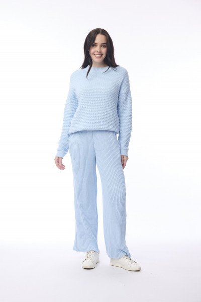 Knit Pants Ribbed