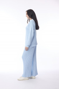 Knit Pants Ribbed