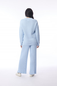 Knit Pants Ribbed
