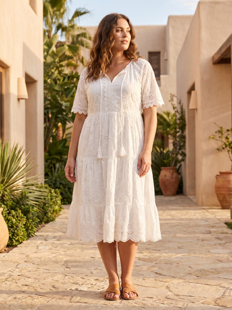 Broderie Dress Layers