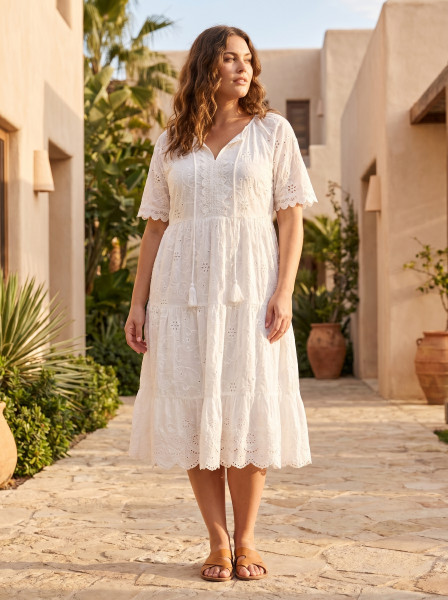 Broderie Dress Layers