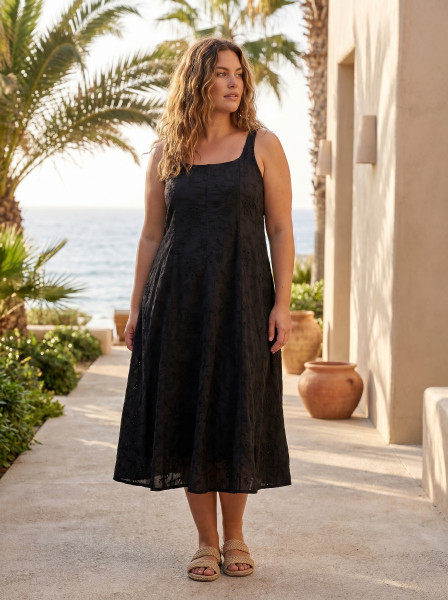 Broderie Dress Strappy