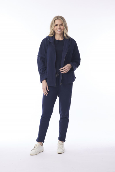 Terry Knit Hoodie Zip