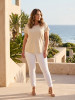 Cotton Knit Tee Crew