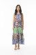 Buzios Dress Round Neckline Sleeveless