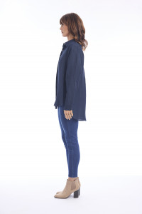 Linen Shirt High Low