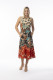 Saventa Dress Midi Sleeveless