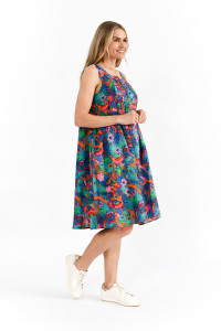Estelle Crew Neck Sleeveless Dress
