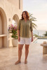 Broderie Top Short Sleeve