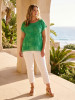 Broderie Top Embellished