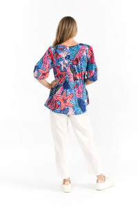 Tessa V-Neck Tassel Top