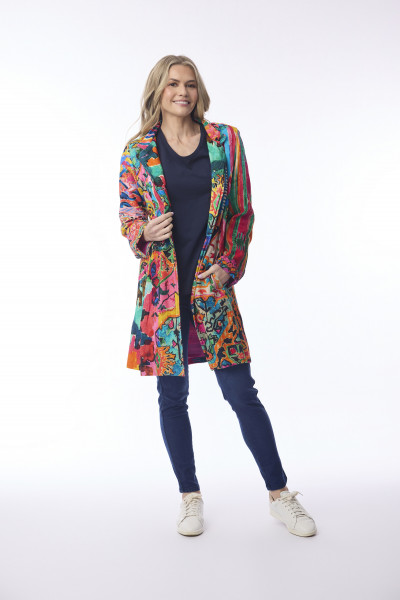 Digital Mid Length Coat