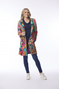 Digital Mid Length Coat
