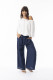 Linen Solid Pant Widfe Leg
