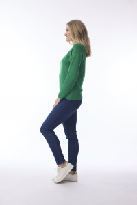 Square Neck Knit Jumper